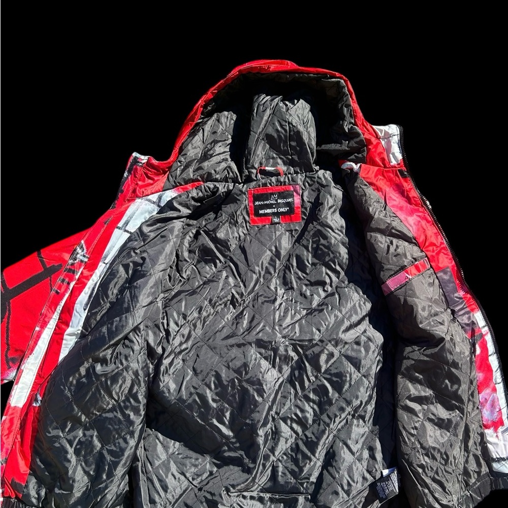 Jean-Micheal Basquiat Members Only windbreaker - Picture 4 of 7